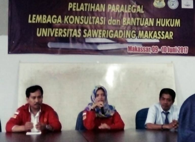 LKBH Unsa Makassar Gelar  Pelatihan Paralegal