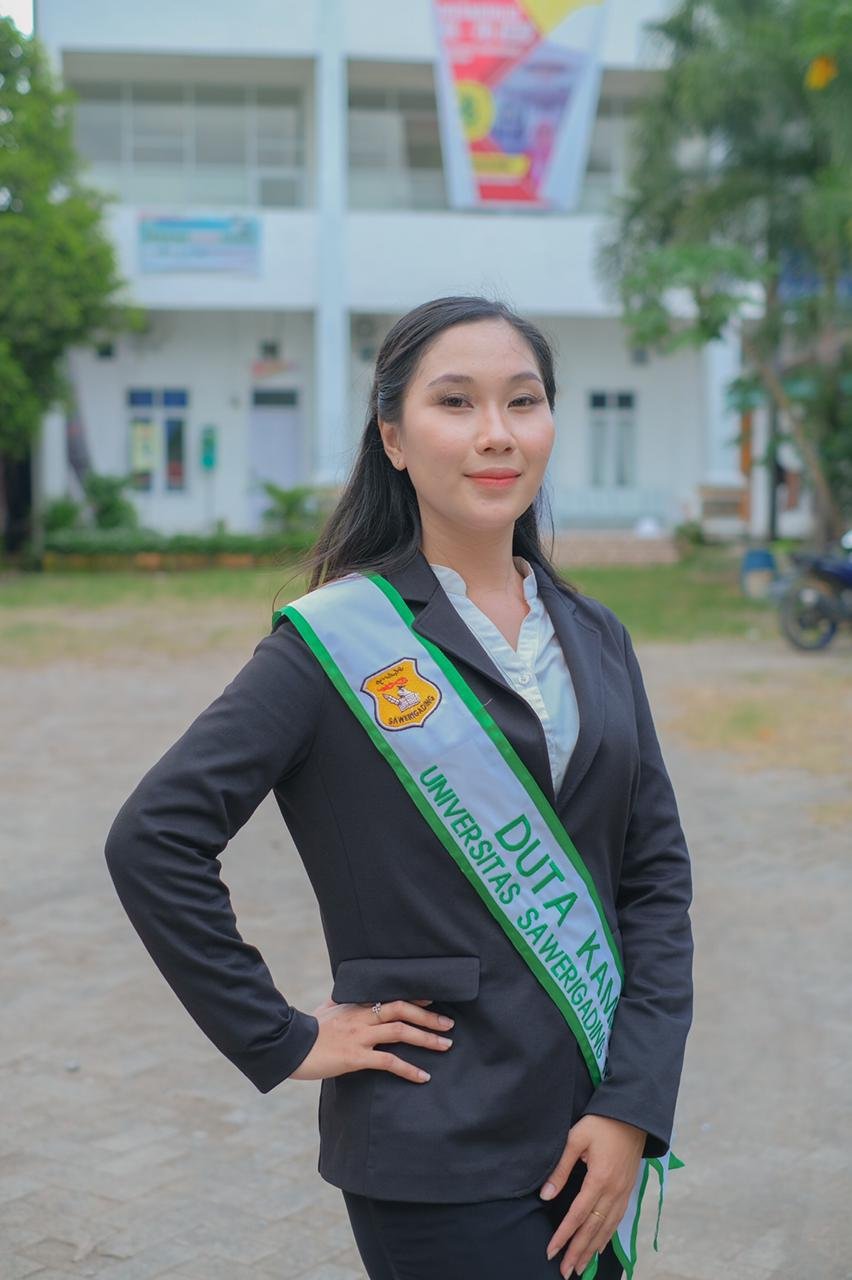 Putri Islamia Mahasiswi FH UNSA Makassar Akan Mengikuti Pemilihan Duta Kampus Sulsel 2021