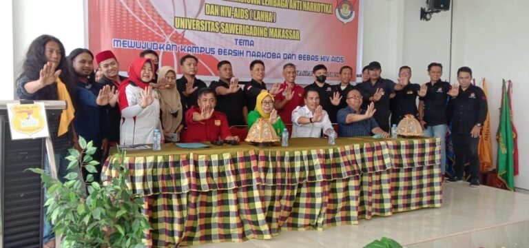 Rektor UNSA Makassar Lantik 23 Pengurus Baru LANHA Periode 2022-2023
