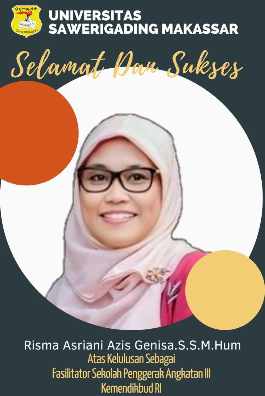 Dosen Fakultas Sastra UNSA Makassar Lulus Sebagai Fasilitator Sekolah Penggerak