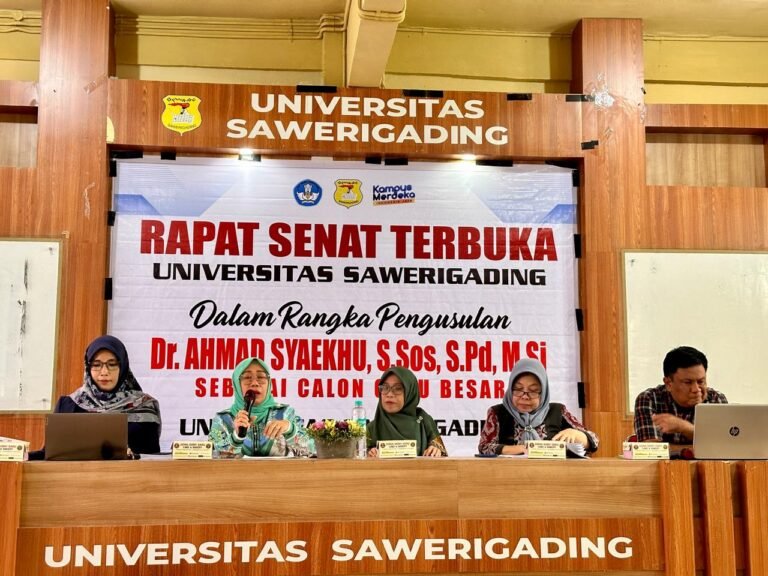 Pengusulan Guru Besar Dosen Administrasi Negara Universitas Sawerigading Disetujui Senat