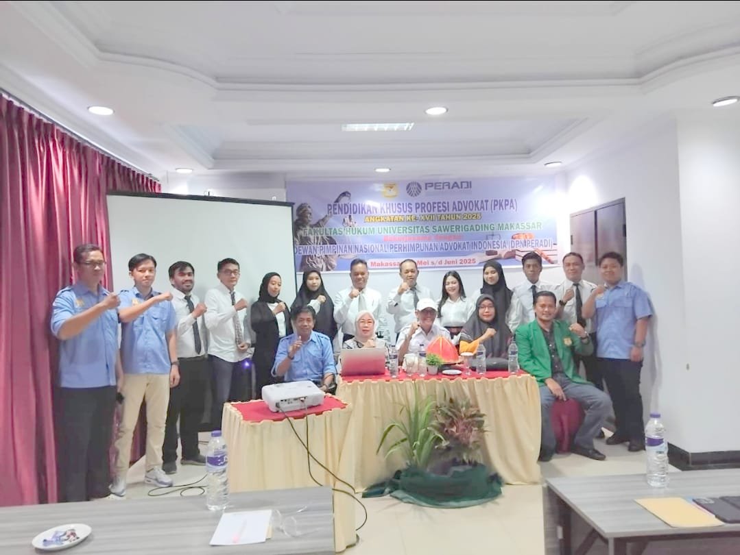 Rektor UNSA Tekankan Pembentukan Etika ke Calon Advokat di Kegiatan PKPA Angkatan XVII